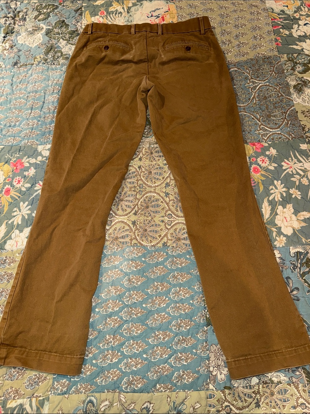 Gap Men's Brown Chino Pants - Tailored Straight Fit